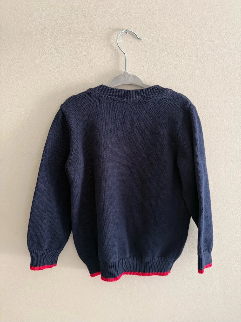 NWT Gymboree Navy & Red Football Helmet Embroidered Boys 2T Knit Sweater
